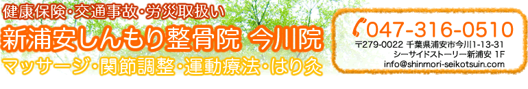 新浦安しんもり整骨院 今川院